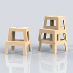 Flex step stools